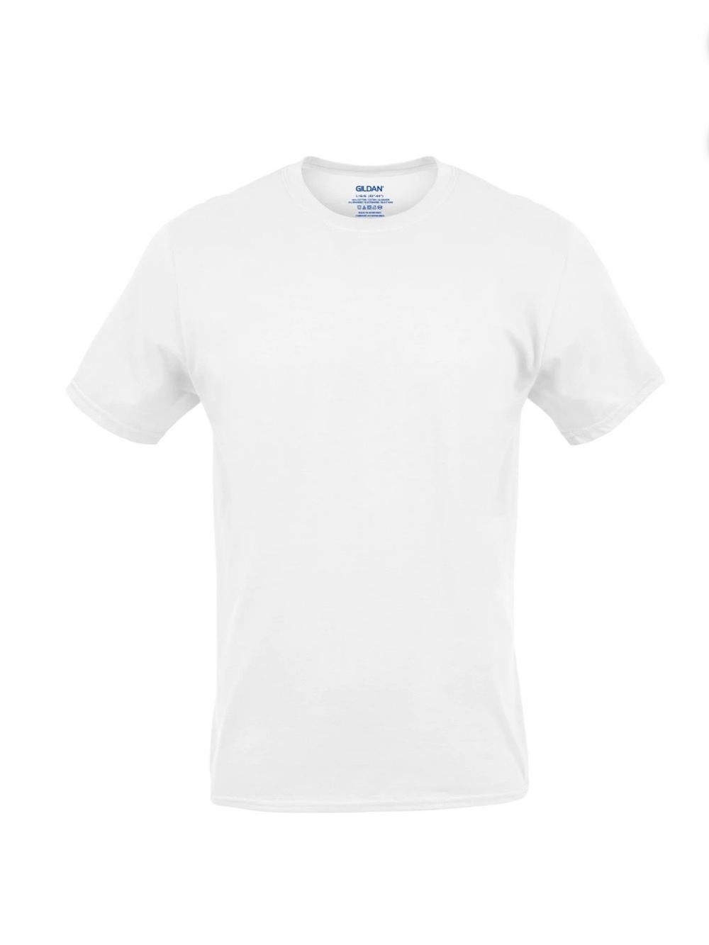 Gildan Men's Cotton Stretch Crew Neck Tee with Short Sleeves, 3-Pack